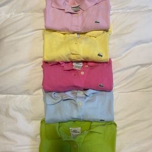 Lot of Women’s Lacoste Polo Shirts